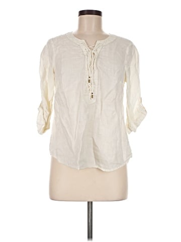 Maeve by Anthropologie 3/4 Sleeve Blouse (view 1)