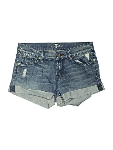 7 For All Mankind Denim Shorts (view 1)