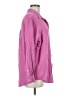 Gap 100% Cotton Houndstooth Pink Long Sleeve Button-Down Shirt Size M - photo 4