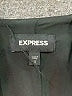Express Solid Black Formal Skirt Size 2 - photo 4