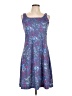 Columbia Paisley Blue Cocktail Dress Size L - photo 1