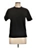 Assorted Brands Solid Black Short Sleeve Turtleneck Size L - photo 1
