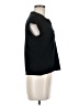 Scoop Black Short Sleeve Top Size M - photo 4