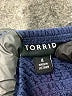 Torrid Blue 3/4 Sleeve Blouse Size 4X Plus (4) - photo 7