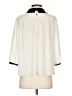 Ted Baker London 100% Polyester Ivory 3/4 Sleeve Blouse Size 4 (1) - photo 2