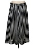 J.Crew 100% Polyester Stripes Black Casual Skirt Size 2 - photo 2