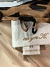 Aryn K. 100% Silk Animal Print Brown Cocktail Dress Size XS - photo 7