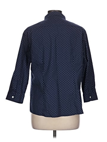 L.L.Bean 3/4 Sleeve Button-Down Shirt (view 2)