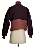 Fabletics 100% Nylon Color Block Burgundy Jacket Size XXS - photo 2
