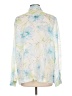 Blair Floral White Long Sleeve Blouse Size L - photo 2