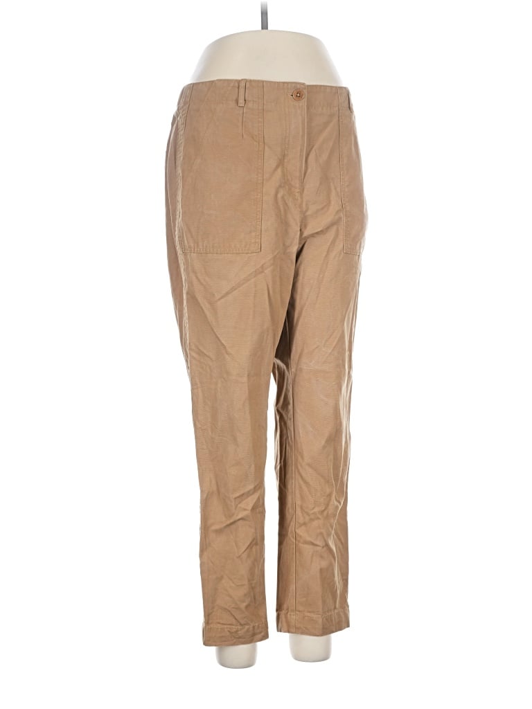 Pre-owned Talbots Khaki Pant In Tan