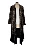 BB Dakota 100% Polyester Silver Kimono Size Lg Petite - photo 1