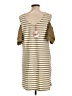 Hayden 100% Polyester Stripes Tan Casual Dress Size L - photo 2