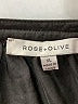 Rose + Olive 100% Polyester Black Long Sleeve Blouse Size XL - photo 7