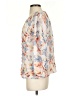 Joie Print Multi Color Ivory 3/4 Sleeve Blouse Size S - photo 5