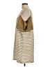 Hayden 100% Polyester Stripes Tan Casual Dress Size L - photo 5