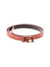 Fossil 100% Leather Pink Leather Belt Size L - photo 1