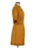 Sharagano Yellow Trenchcoat Size 6 (petite) - photo 4