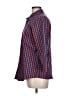 L.L.Bean 100% Cotton Plaid Red 3/4 Sleeve Button-Down Shirt Size L - photo 5