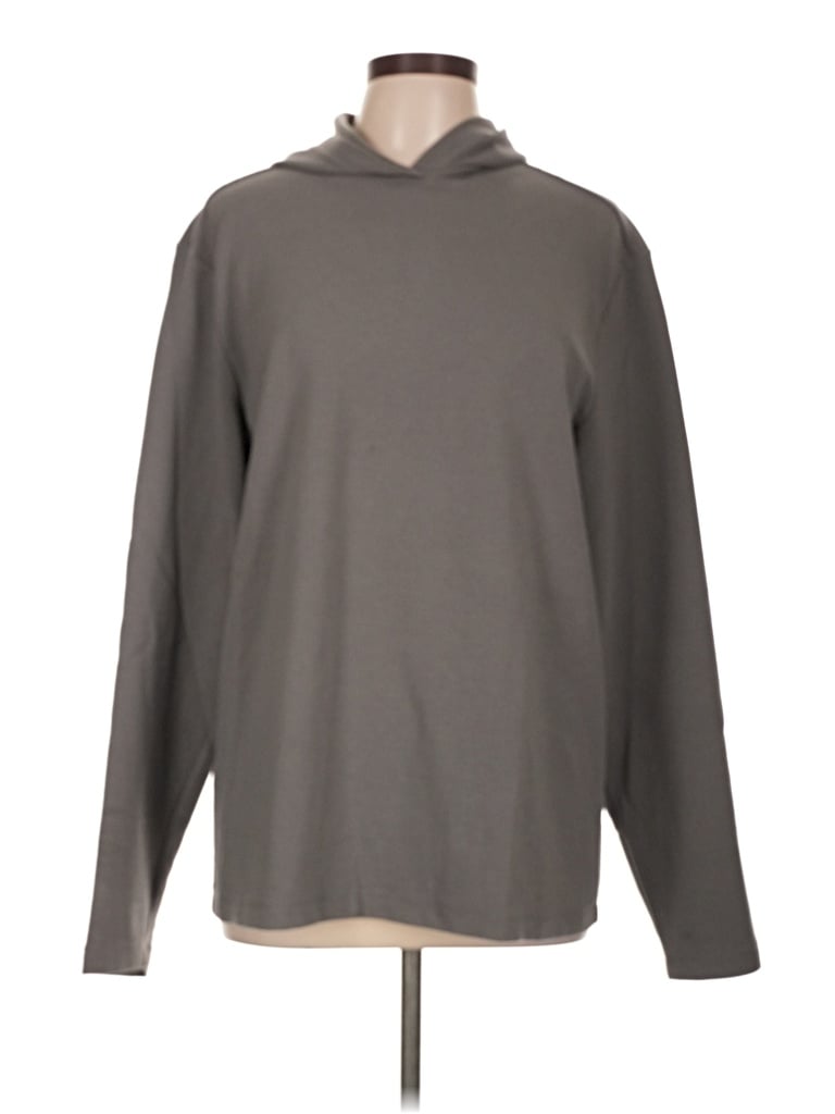 Pre-owned Brooklyn Industries Pullover Hoodie In Gray