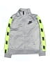 Nike 100% Polyester Gray Track Jacket Size 4 - 5 - photo 1