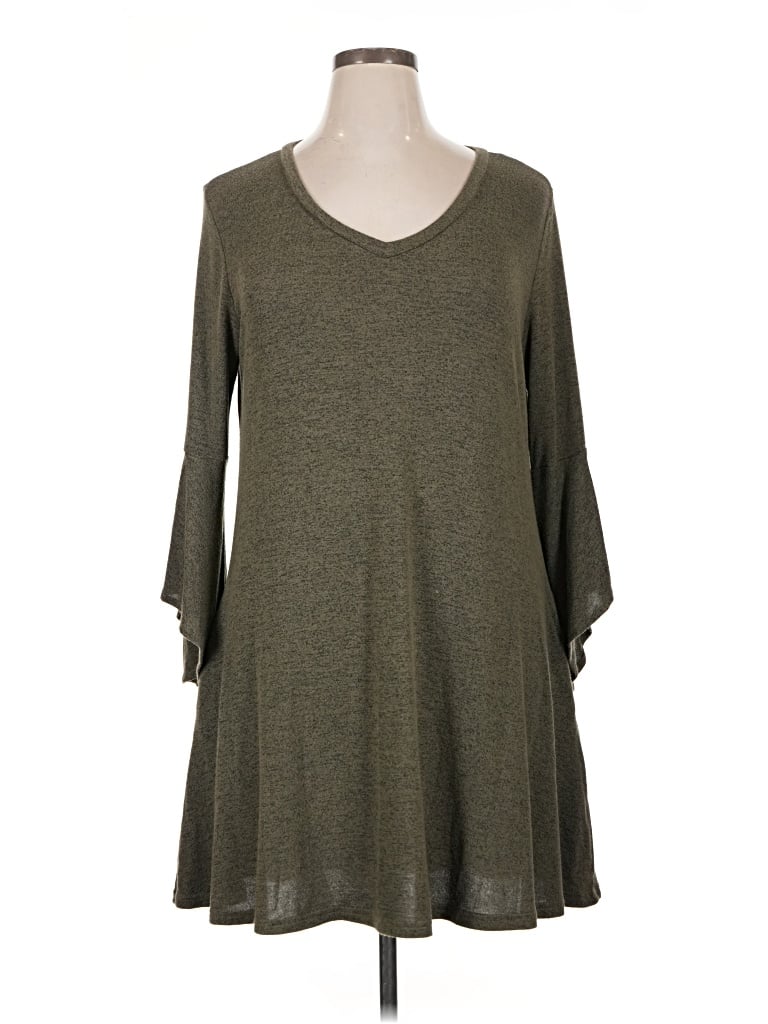 Pre-owned Lildy Poncho In Green
