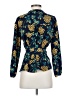 J.Crew 100% Polyester Blue 3/4 Sleeve Blouse Size S - photo 2