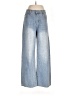 Jeans Chevron-herringbone Blue Jeans Size M - photo 1