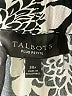 Talbots 100% Viscose Floral Black Formal Skirt Size 3X Petite - photo 4