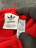 Adidas 100% Cotton Red Pullover Hoodie Size M - photo 7