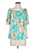 Unbranded Teal 3/4 Sleeve Blouse Size S - photo 1