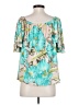 Unbranded Teal 3/4 Sleeve Blouse Size S - photo 2