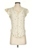 Fun2Fun 100% Rayon Ivory Sleeveless Blouse Size S - photo 1