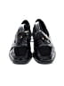 Unbranded 100% Leather Black Flats Size 7 - photo 2