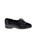 Unbranded 100% Leather Black Flats Size 7 - photo 1