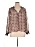 Zara Brown 3/4 Sleeve Blouse Size XL - photo 1