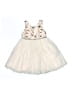 American Princess 100% Polyester Ivory Dress Size 3T - photo 1