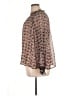 Zara Brown 3/4 Sleeve Blouse Size XL - photo 5