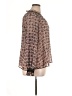 Zara Brown 3/4 Sleeve Blouse Size XL - photo 4