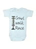 Laughing Giraffe Graphic Blue Short Sleeve Onesie Size 6-12 mo - photo 1