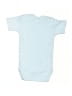 Laughing Giraffe Graphic Blue Short Sleeve Onesie Size 6-12 mo - photo 2