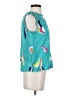 THML 100% Viscose Teal Sleeveless Blouse Size XS - photo 4