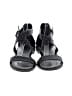 BLEECKER & BOND 100% Leather Black Sandals Size 6 - photo 2