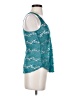 Mudd Teal Sleeveless Blouse Size S - photo 4