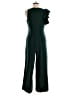 Julia Jordan Solid Green Jumpsuit Size 8 - photo 2