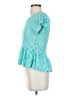 Ransom Teal Short Sleeve Top Size S - photo 5