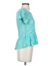 Ransom Teal Short Sleeve Top Size S - photo 4