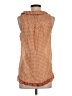 Gap Orange Sleeveless Blouse Size XS - photo 2