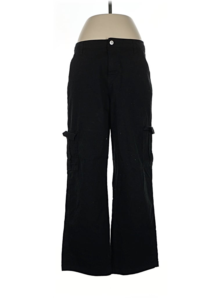 Pre-owned Wax Jean Cargo Pants In Black