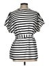 Ann Taylor Silver Short Sleeve Blouse Size L - photo 1